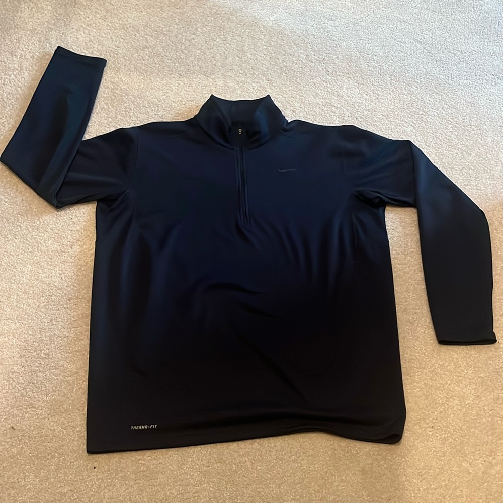 Men’s NIKE Therma-Fit 3/4 zip up